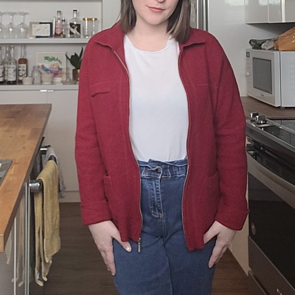 Boiled wool vest - Picture 4 of 4